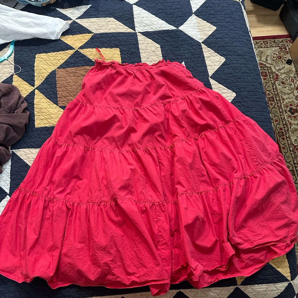 Red AQUA skirt
